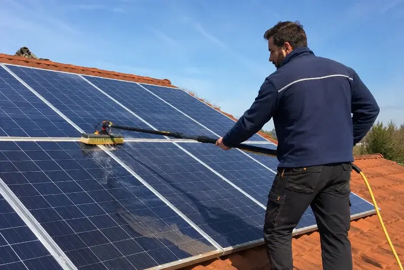 Nettoyage et entretien de panneaux solaires à Torcieu